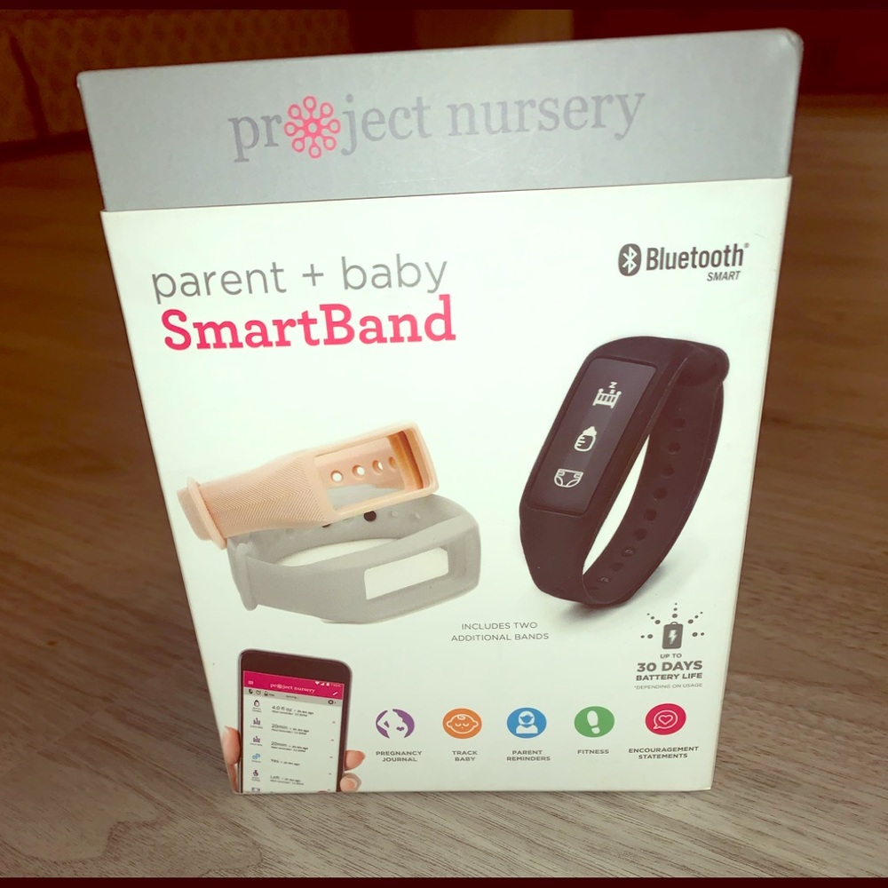 Project Nursery Parent and Baby Smartband NIB!!